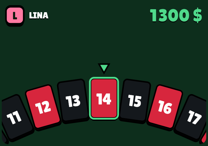 La table de roulette